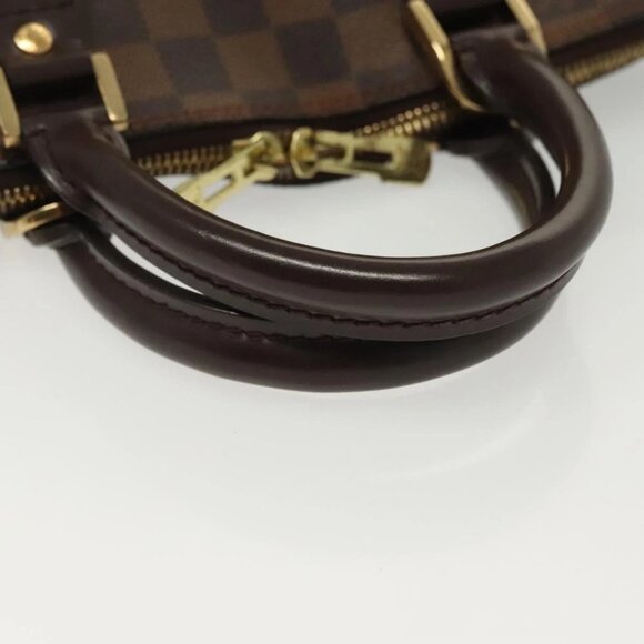 LOUIS VUITTON Damier Ebene Alma Hand Bag N51131 LV Auth 140459 - Picture 8 of 16